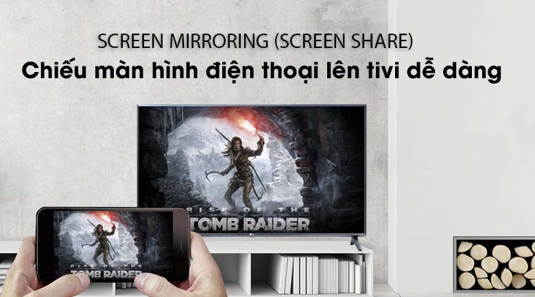 Smart Tivi LG 32 inch 32LM570BPTC có tính năng Screen Mirroring