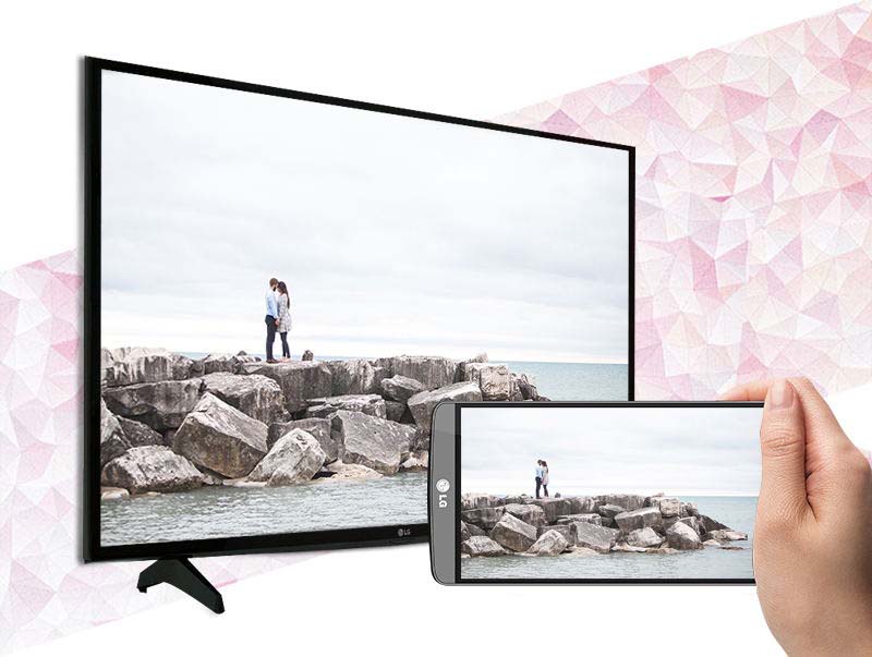 Smart Tivi LG 43 inch 43LH590T-Phản chiếu hình ảnh từ điện thoại Smart Tivi LG 43 inch 43LH590T-Phản chiếu hình ảnh từ điện thoại