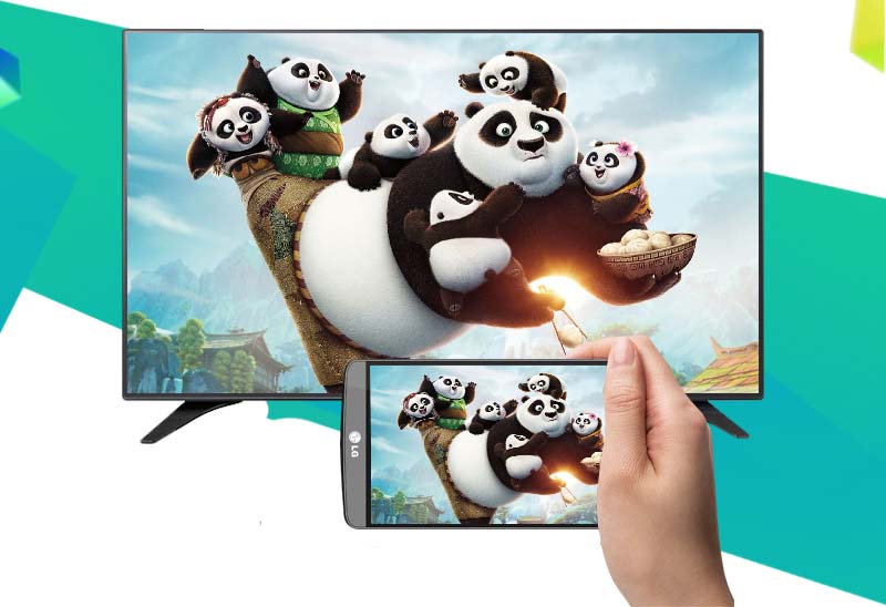 Smart Tivi LG 43 inch 43LH600T - Chiếu màn hình điện thoại lên tivi Smart Tivi LG 43 inch 43LH600T - Chiếu màn hình điện thoại lên tivi