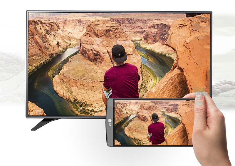 Smart Tivi LG 43 inch 43LH605T - Chiếu màn hình điện thoại lên tivi Smart Tivi LG 43 inch 43LH605T - Chiếu màn hình điện thoại lên tivi