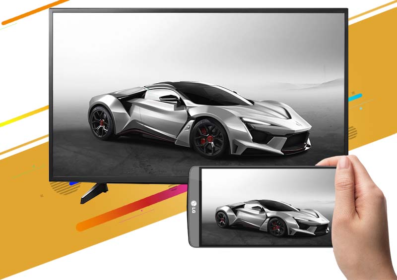 Smart Tivi LG 43 inch 43UH610T - Chiếu màn hình điện thoại lên tivi Smart Tivi LG 43 inch 43UH610T - Chiếu màn hình điện thoại lên tivi