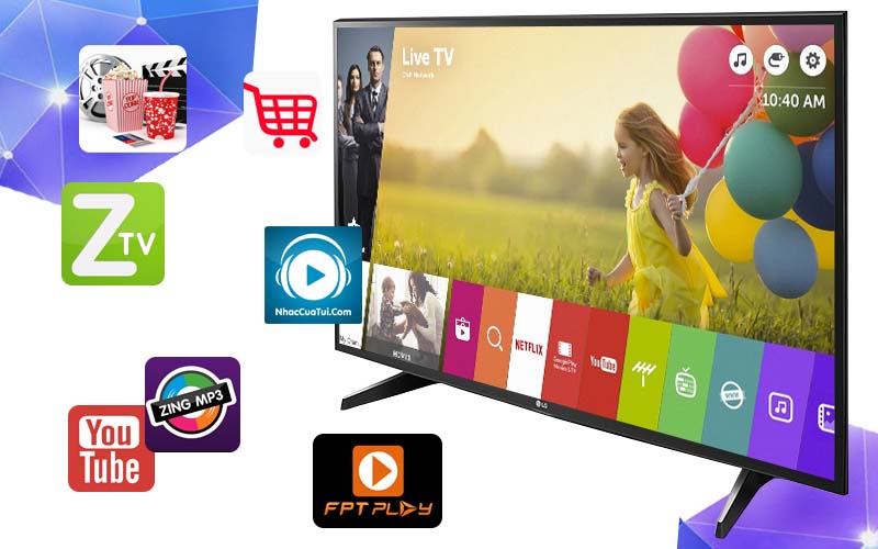 Smart Tivi LG 49 inch 49UH617T - Ứng dụng giải trí Smart Tivi LG 49 inch 49UH617T - Ứng dụng giải trí