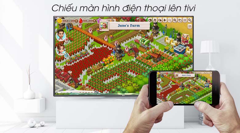 Smart Tivi LG 4K 55 inch 55UM7600PTA - Screen Mirroring Smart Tivi LG 4K 55 inch 55UM7600PTA - Screen Mirroring