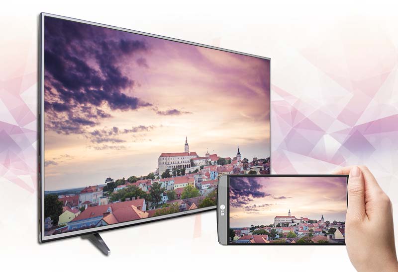 Smart Tivi LG 65 inch 65UH617T - Chiếu màn hình điện thoại lên tivi Smart Tivi LG 65 inch 65UH617T - Chiếu màn hình điện thoại lên tivi