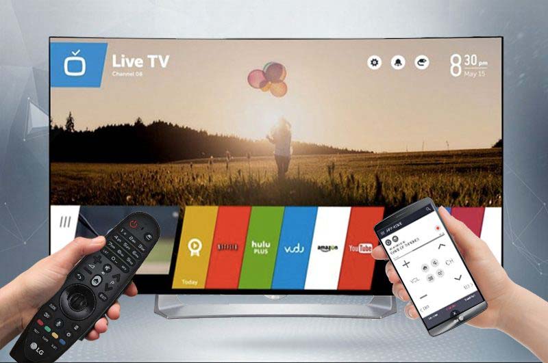 Smart Tivi OLED Cong LG 55 inch 55EG910T-Điều khiển bằng điện thoại Smart Tivi OLED Cong LG 55 inch 55EG910T-Điều khiển bằng điện thoại