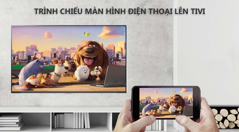 Chiếu màn hình Screen Mirroring - Smart Tivi OLED LG 4K 55 inch 55B9PTA