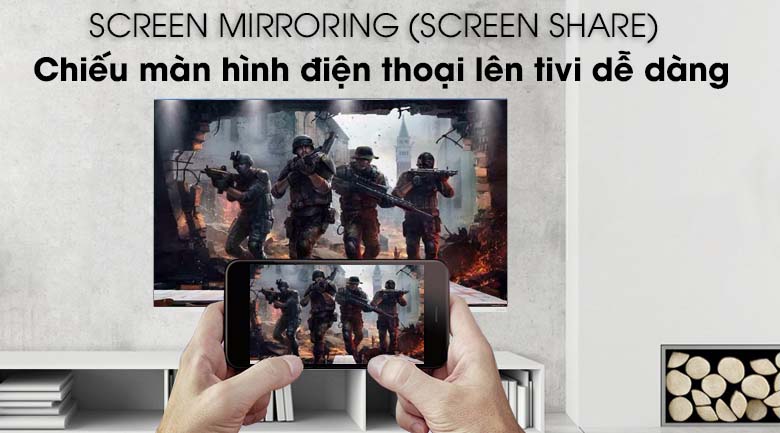 Smart Tivi OLED LG 4K 55 inch 55C9PTA có tính năng Screen Mirroring