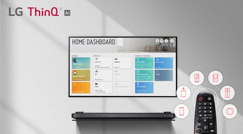 AI ThinQ - Trí thông minh nhân tạo trên Smart Tivi OLED LG 4K 55 inch 55C9PTA
