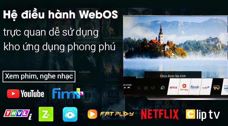 Smart Tivi OLED LG 4K 65 inch 65C9PTA - hệ điều hành