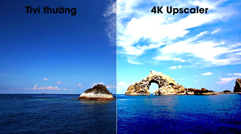 Smart Tivi OLED LG 4K 65 inch 65E9PTA công nghệ 4K Upscaler cho trải nghiệm tuyệt vời