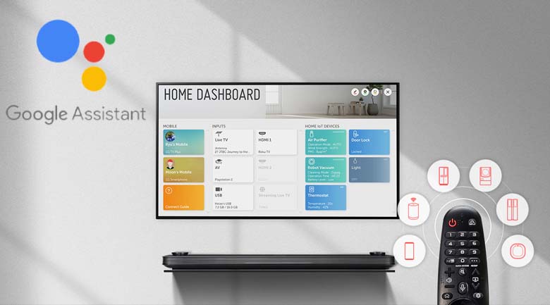 Smart Tivi OLED LG 4K 65 inch 65E9PTA trang bị AI ThinQ - Trí tuệ nhân tạo thông minh 
