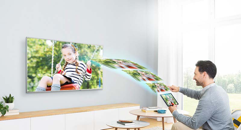 Chiếu màn hình điện thoại lên tivi Chiếu màn hình điện thoại lên tivi