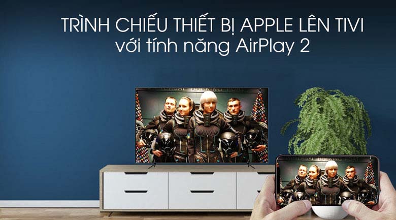 Airplay 2-Smart Tivi QLED Samsung 4K 65 inch QA65Q70T