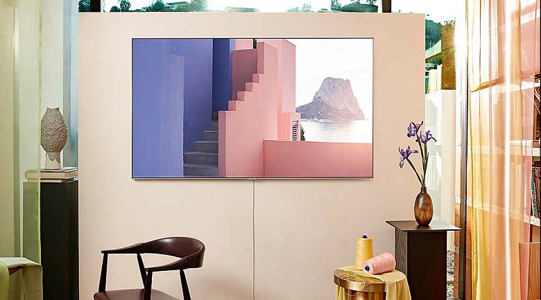 Smart Tivi QLED Samsung 4K 75 inch QA75Q90R - Ambient Mode