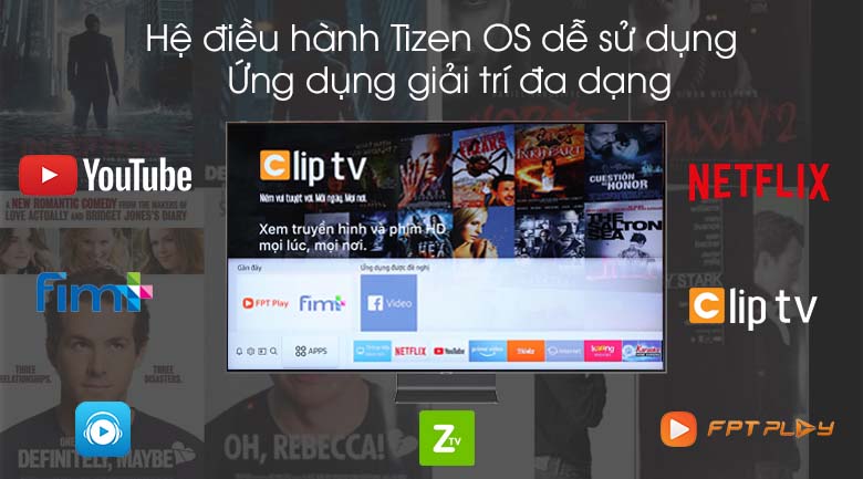 Smart Tivi QLED Samsung 4K 75 inch QA75Q90R - Tizen OS