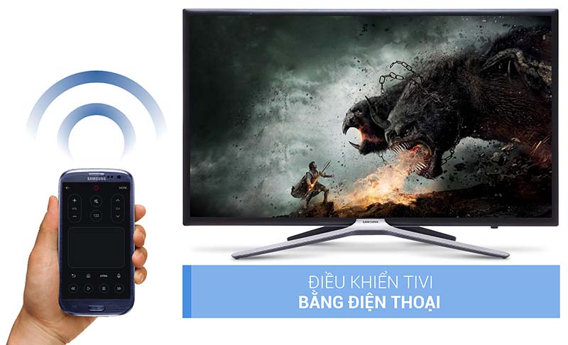 Điều khiển tivi bằng điện thoại Điều khiển tivi bằng điện thoại