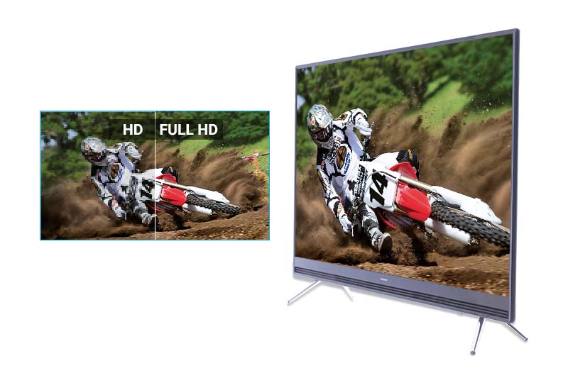 Hình ảnh sắc nét với độ phân giải Full HD (nét gấp 2 lần HD) Hình ảnh sắc nét với độ phân giải Full HD (nét gấp 2 lần HD)