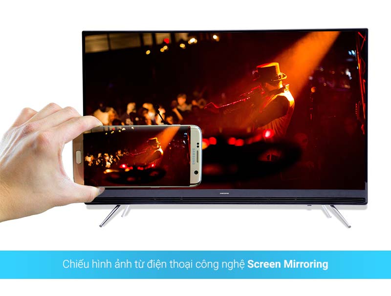 Chiếu màn hình điện thoại lên tivi qua Screen Mirroring Chiếu màn hình điện thoại lên tivi qua Screen Mirroring