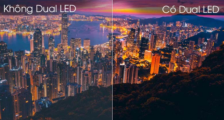 Smart Tivi Samsung 4K 50 inch UA50TU8500 - Công nghệ Dual LED
