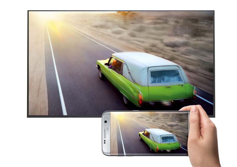 Smart Tivi Samsung 50 inch UA50KU6000 - Chiếu màn hình điện thoại lên tivi Smart Tivi Samsung 50 inch UA50KU6000 - Chiếu màn hình điện thoại lên tivi