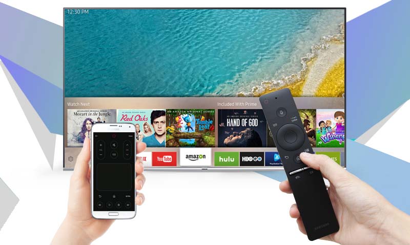 Smart tivi Samsung 55 inch UA55KS7000 - Điều khiển tivi bằng điện thoại Smart tivi Samsung 55 inch UA55KS7000 - Điều khiển tivi bằng điện thoại