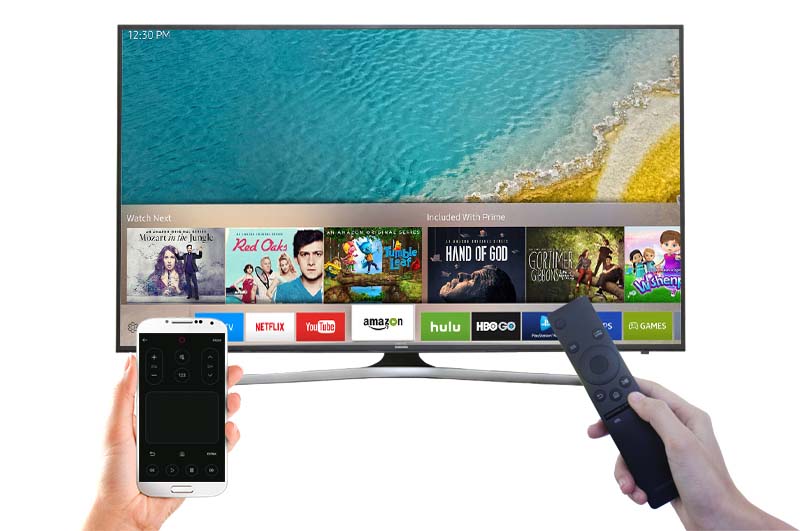 Smart Tivi Samsung 55 inch UA55KU6000 - Điều khiển tivi bằng điện thoại Smart Tivi Samsung 55 inch UA55KU6000 - Điều khiển tivi bằng điện thoại