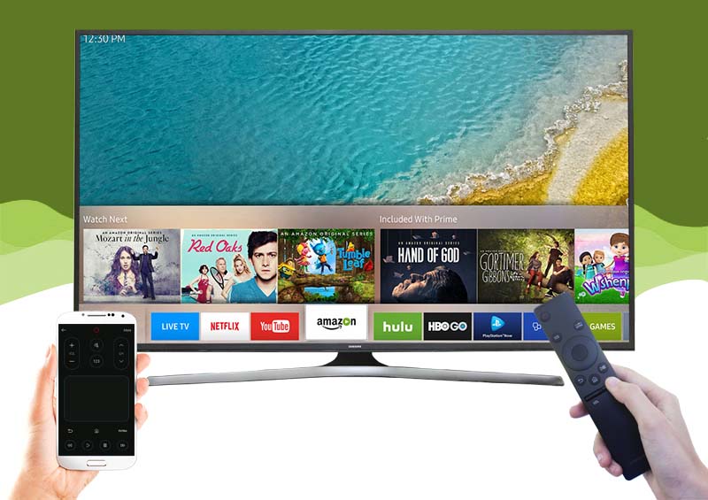 Smart Tivi Samsung 60 inch UA60KU6000 - Điều khiển tivi bằng điện thoại Smart Tivi Samsung 60 inch UA60KU6000 - Điều khiển tivi bằng điện thoại