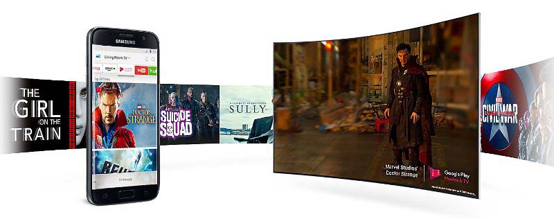 Smart Tivi Samsung 65 inch UA65MU9000 - Điều khiển tivi bằng điện thoại Smart Tivi Samsung 65 inch UA65MU9000 - Điều khiển tivi bằng điện thoại
