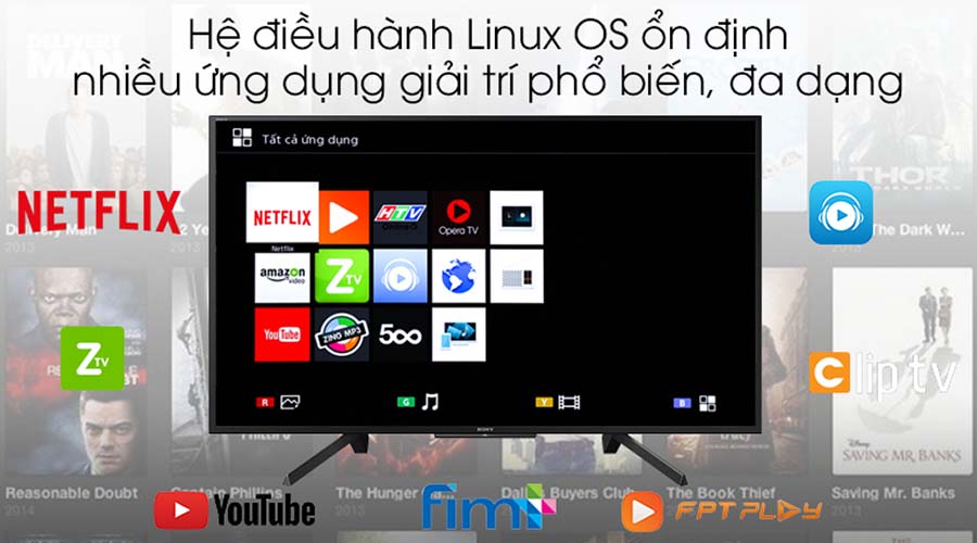 Smart Tivi Sony Full HD 43 inch KDL-43W660G Smart Tivi Sony Full HD 43 inch KDL-43W660G