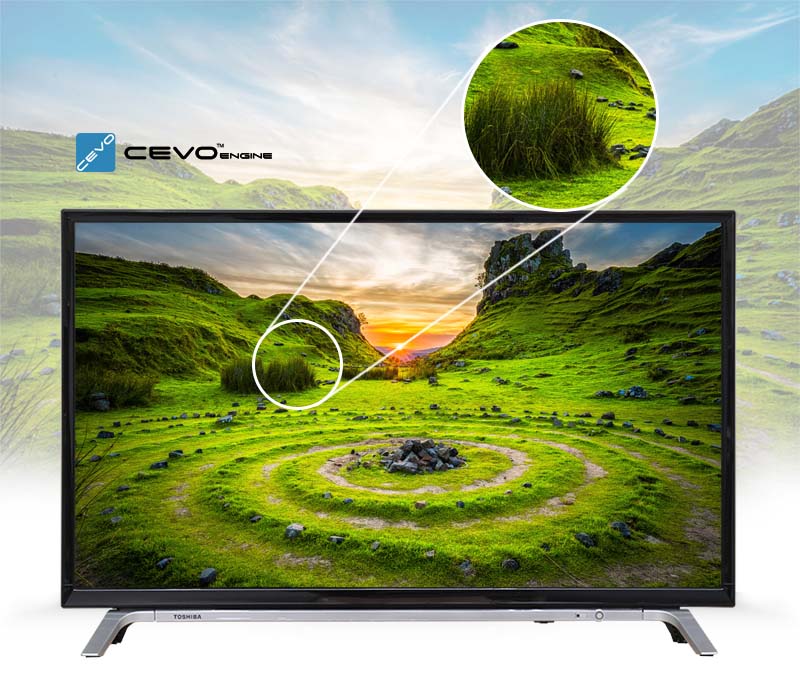 Smart Tivi Toshiba 49 inch 49L5650 - Hình ảnh sắc nét Smart Tivi Toshiba 49 inch 49L5650 - Hình ảnh sắc nét