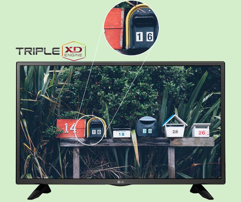 Tivi LG 49 inch 49LH511T - Chất lượng hình ảnh ấn tượng Tivi LG 49 inch 49LH511T - Chất lượng hình ảnh ấn tượng