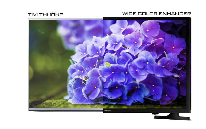 Tivi LED Samsung UA32J4003 32 inch - Sống động và chân thực trong từng khung hình với công nghệ Wide Color Enhancer Tivi LED Samsung UA32J4003 32 inch - Sống động và chân thực trong từng khung hình với công nghệ Wide Color Enhancer