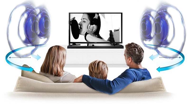 Tivi LED Samsung UA32J4003 32 inch - Công nghệ DTS Sound Studio giúp mang đến cho bạn một thế giới âm thanh hoành tráng và mạnh mẽ Tivi LED Samsung UA32J4003 32 inch - Công nghệ DTS Sound Studio giúp mang đến cho bạn một thế giới âm thanh hoành tráng và mạnh mẽ