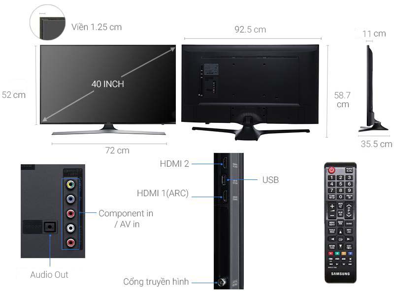 Tivi Samsung 40 inch UA40M5000 Tivi Samsung 40 inch UA40M5000