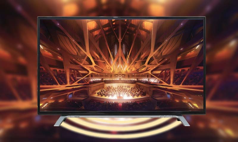 Tivi Toshiba 55 inch 55L3650 - Âm thanh bùng nổ Tivi Toshiba 55 inch 55L3650 - Âm thanh bùng nổ