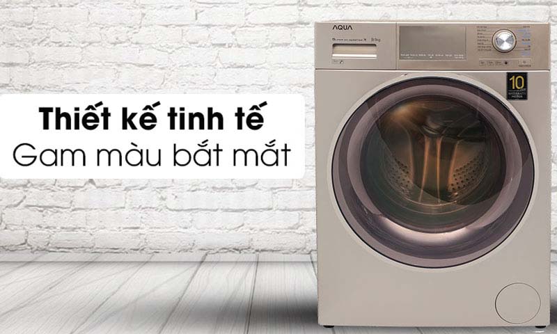 Máy giặt Aqua Inverter 8.5 kg AQD-D850E.N