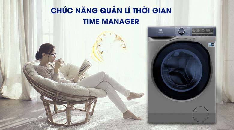 Chức năng hẹn giờ giặt - Máy giặt Electrolux Inverter 9.5 kg EWF9523ADSA Chức năng hẹn giờ giặt - Máy giặt Electrolux Inverter 9.5 kg EWF9523ADSA