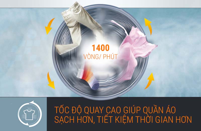 Máy giặt LG inverter 9 kg FC1409S2E Máy giặt LG inverter 9 kg FC1409S2E