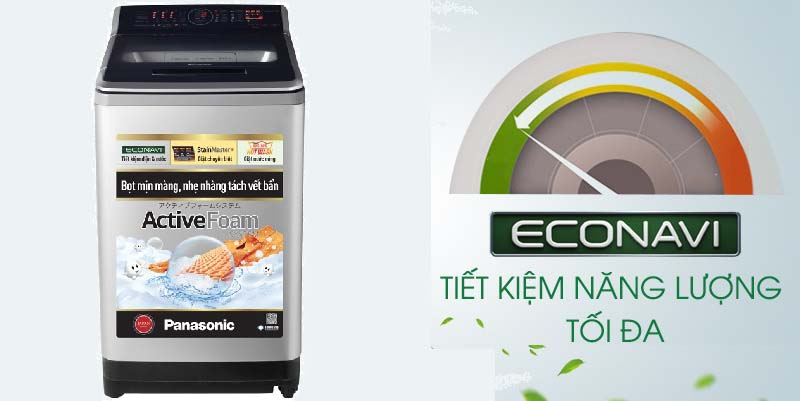 Tự động cân chỉnh mực nước thông minh với cảm biến Econavi hiện đại Tự động cân chỉnh mực nước thông minh với cảm biến Econavi hiện đại