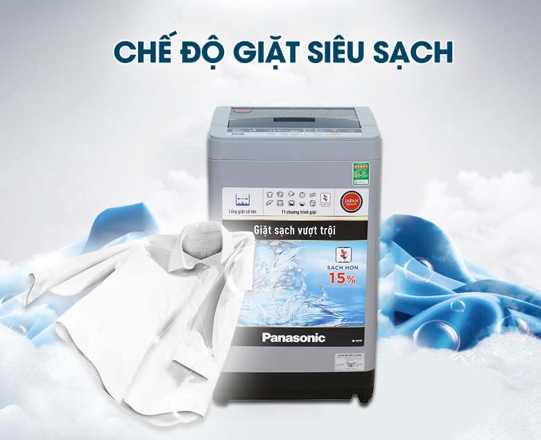 Máy giặt Panasonic 8 kg NA-F80VS9GRV Máy giặt Panasonic 8 kg NA-F80VS9GRV