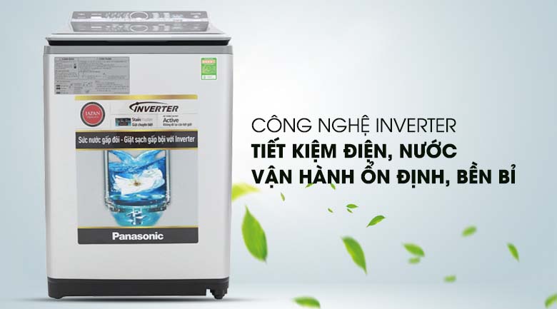 Công nghệ Inverter - Máy giặt Panasonic Inverter 12.5 Kg NA-FS12X7LRV