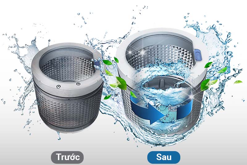Chế độ vệ sinh lồng giặt Chế độ vệ sinh lồng giặt