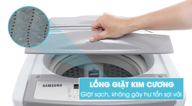 Máy giặt Samsung 8.5 kg WA85M5120SG/SV Máy giặt Samsung 8.5 kg WA85M5120SG/SV