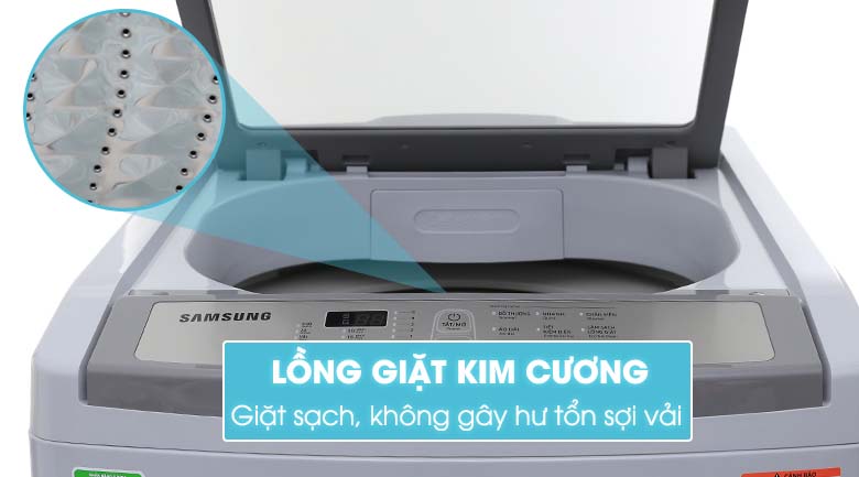 Máy giặt Samsung 9 kg WA90M5120SG/SV Máy giặt Samsung 9 kg WA90M5120SG/SV