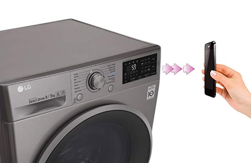 Máy giặt sấy LG inverter 9kg FC1409D4E Máy giặt sấy LG inverter 9kg FC1409D4E