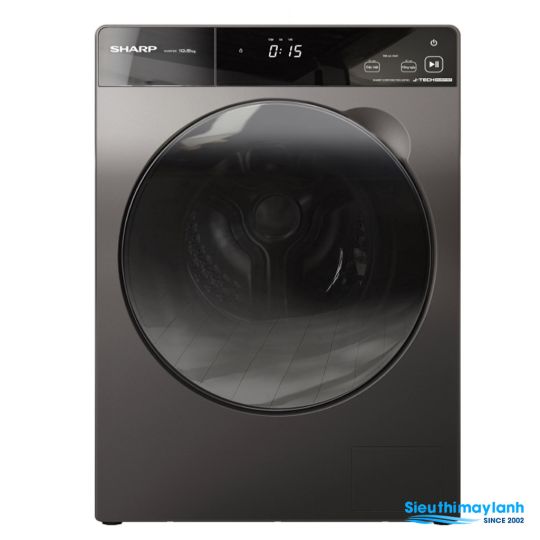 Máy giặt Sharp inverter 10.5 Kg ES-FK1054PV-S
