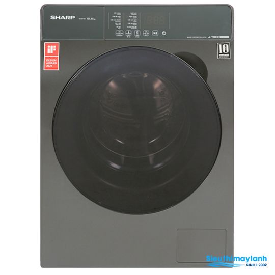 Máy giặt Sharp inverter 12.5 Kg ES-FK1252SV-G