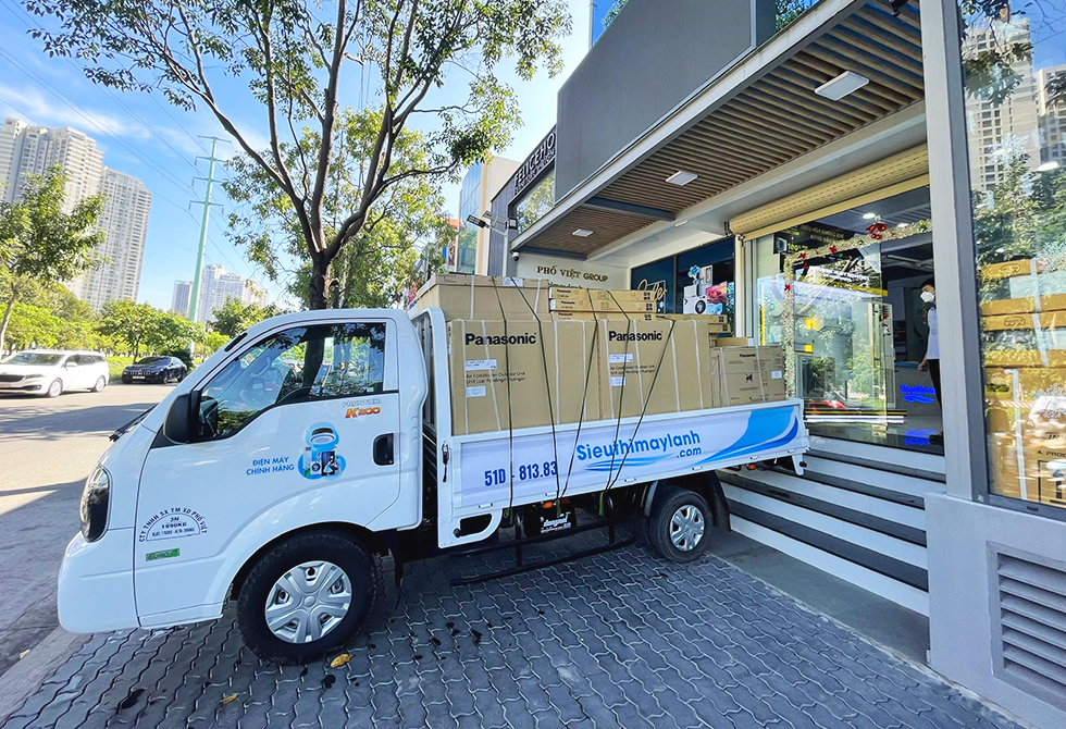 showroom siêu thị máy lạnh 57 song hành