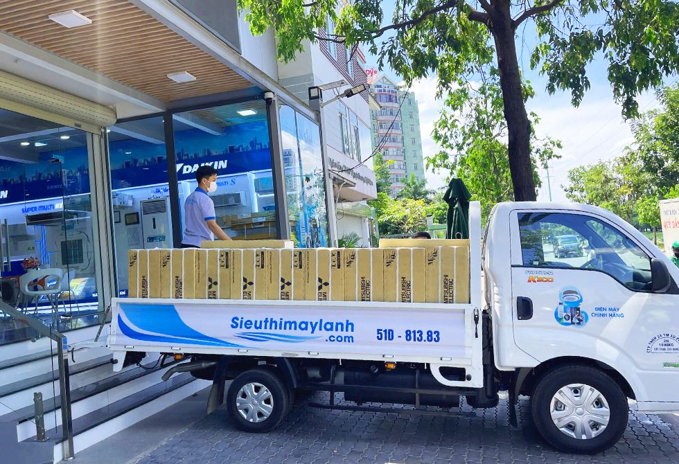 Giao tủ lạnh samsung sai gòn